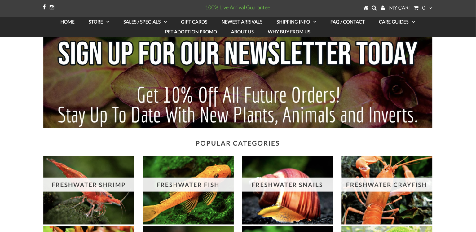 online live fish store online live fish store