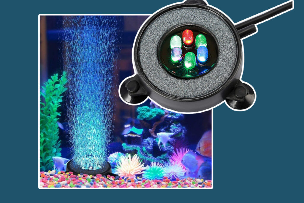 NICREW Aquarium Stone Disk